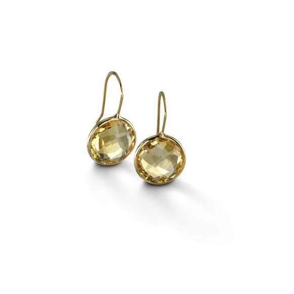 Citrine drop earrings - Picture 1 of 5